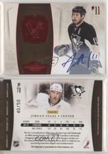 2010-11 Panini Dominion Ruby Signatures /50 Jordan Staal #79 Auto