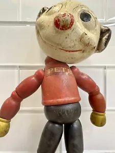 SELTENE ""PETE"" 1927 WALTER LANTZ Cartoonfigur Holzpuppe sehr sammelbar - Bild 1 von 16