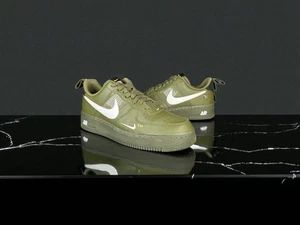 🔥 Nike Air Force 1 Low Utility - UK 8 - “Olive Canvas” EU 42.5 Trainers - Picture 1 of 9