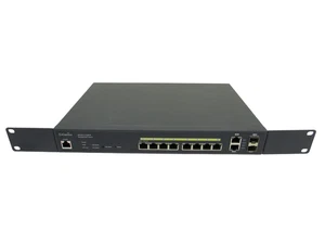 EnGenius ECS1112FP 8 Port Gigabit L2+ Managed POE+ Switch 2 GB uplink Ports SFP - Picture 1 of 4