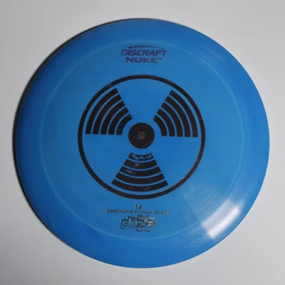 Discraft Elite X Nuke - OOP PFN Disc Golf Distance Driver - Blue 172g - Image 1 of 4