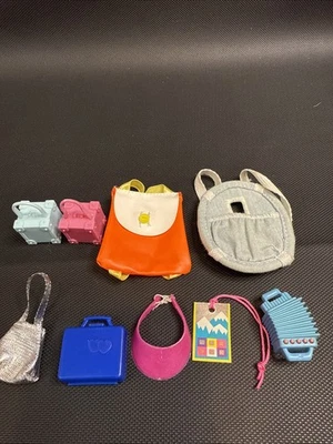 Fiambrera vintage Skipper Courtney Barbie muñeca bolsa visera acordeón etc. Foto 1 de 4