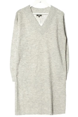 C&A Jersey largo Mujeres Jersey Talla EU 38 gris claro look casual - Imagen 1 de 4