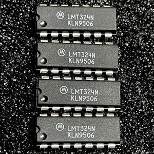 16 unidades - LMT324T - MOTOROLA - LMT324 - Quad OP-Amp - DIP14 - NUEVO - Imagen 1 de 1