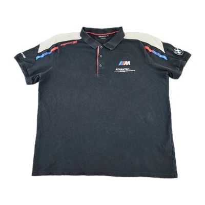 Camisa Polo BMW Motorrad Para Hombres Grande Advantec Motor Aceite 3Fácil Paseo Negra Adulto A38 Foto 1 de 4