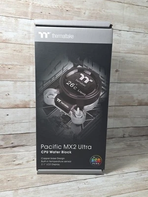 New, Sealed - Thermaltake Pacific MX2 Ultra 2.1 inch LCD Display Water Block - Image 1 of 4