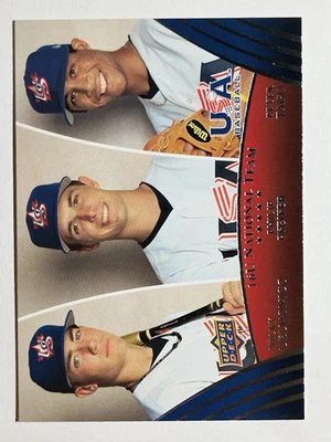 2008-09 USA Baseball #41 Nicky Delmonico/Philip Pfeifer/Peter Tago - Image 1 of 2