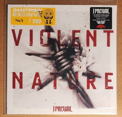 I Prevail - Violent Nature - New 1 LP Limited Edition Red Smoke Vinyl  - Image 1 of 2