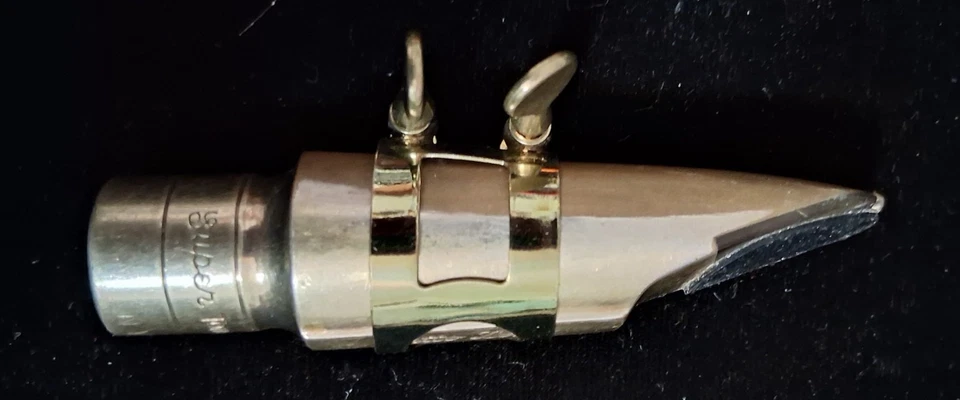 Otto Link 9* Super Tone Master Saxo Tenor Boquilla Metal De Colección Foto 1 de 4