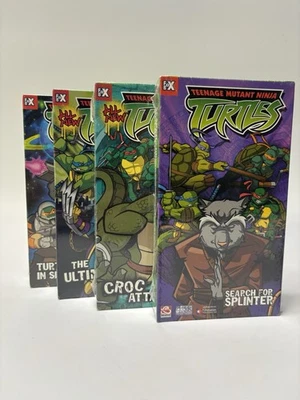 TMNT Teenage Mutant Ninja Turtles, The Ultimate Ninja, Croc Attack VHS SEALED x4 - Image 1 of 4