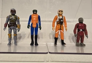 Lote De Colección Kenner Star Wars 4 Figuras 3.75" Luke Boba Snaggletooth Morsa Hombre - Imagen 1 de 11