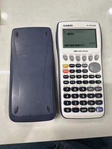 Casio fx-9750GII Graphing Calculator With Slide Cover, Tested Working - Picture 1 of 9