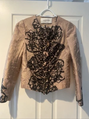  Chaqueta Valentino Estampado Floral Talla Pequeña Foto 1 de 4