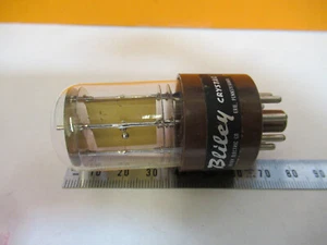 BLILEY ANTIKER RESONATOR QUARZ KRISTALL GLAS PKG FREQUENZ WIE ABGEBILDET &1-DT-9 - Bild 1 von 5