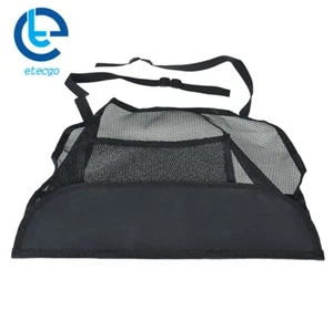 Car Universal Storage Mesh Net Bag Seat Side Pocket Handbag Holder Organizer - Foto 1 di 17