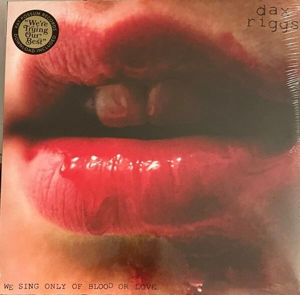 Dax Riggs ‎- We Sing Only Of Blood Or Love LP - Vinyl Album NEW Acid Bath Record - Image 1 of 1