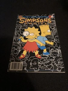 Comic Book Simpsons Comics 3 Krusty Agent KLOWN 1994 Bongo 2 in 1 - Picture 1 of 9