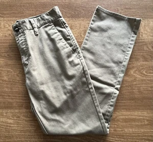 EUC Youth Boys Volcom Frickin Modern Stretch Pant Khaki Size 28 - Picture 1 of 10