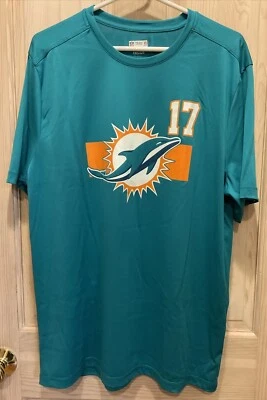 NFL Ryan Tannehill #17 Miami Dolphins Dri-Fit Men’s T Shirt Large L Pre-Owned - Image 1 of 4