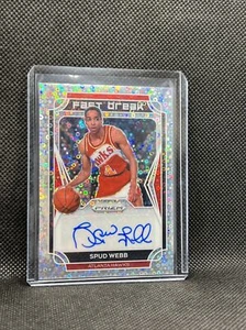 2021-22 SPUD WEBB AUTO PANINI PRIZM FAST BREAK DISCO AUTOGRAPHS - Picture 1 of 6