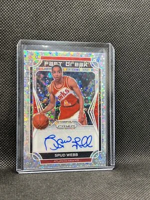 2021-22 SPUD WEBB AUTO PANINI PRIZM FAST BREAK DISCO AUTOGRAPHS - Image 1 of 4