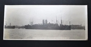 Vintage Photograph US Navy Ship USS (26) Shanghai China - Picture 1 of 5