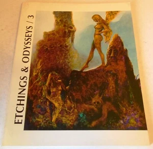 Etchings & Odysseys #3 - US horror magazine - 1983 - Ltd 469/500 - Counselman - Picture 1 of 9