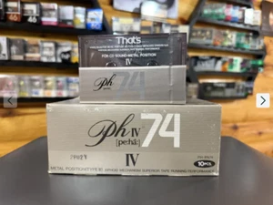 THAT'S PH IV pe:ha 74 — Rare Vintage Audio Cassette NOS by TAIYO YUDEN Japan - Bild 1 von 18