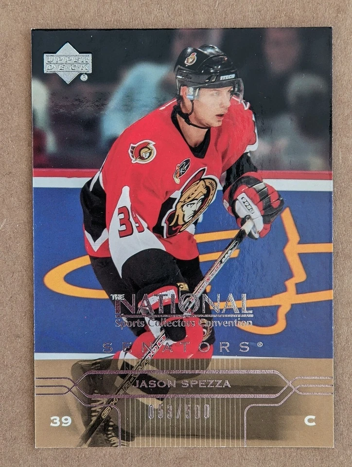 2004 Upper Deck Jason Spezza National Sports Collectors Convention TN17 /500 - Image 1 of 1