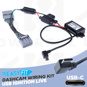 12v power tap-in +USB-C plug for Range Rover Vogue L405 overhead console dashcam - Picture 1 of 7