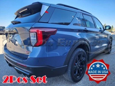 Ajuste:Ford Explorer 2020-2025 ventana trasera pilar poste moldura cubierta acento puerta calcomanía Foto 1 de 4