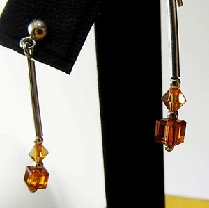 Elegantes pendientes de gota larga para mujer plata 925 - Imagen 1 de 7