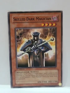 YUGIOH SKILLED DARK MAGICIAN COMMON LIGHT PLAYED - Picture 1 of 1