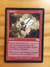 Mtg urza's saga gamble sp