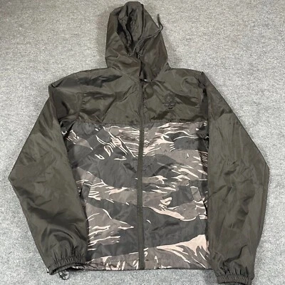 Chaqueta Zero Foxtrot Para Hombre Pequeña Negra Gris Camuflada Ligera Cortavientos Veterano Foto 1 de 4