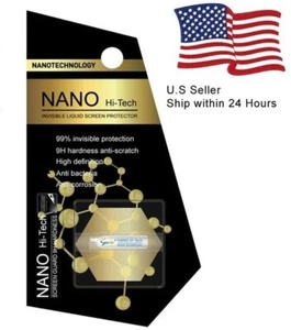 Nano Hi-Tech Invisible Liquid Screen Protector for all iPhone Samsung LG devices - Picture 1 of 10