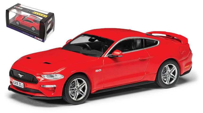 Vanguards FORD MUSTANG Mk6 GT FASTBACK RACE RED 1:43 - Immagine 1 di 1