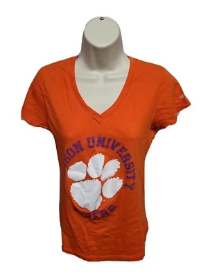 Camiseta naranja pequeña Clemson University Tigers para mujer Foto 1 de 4
