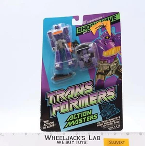 Action Masters Shockwave G1 Transformers 1989 Hasbro Vintage Figure MOSC NEW - Picture 1 of 4