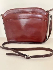 VERA PELLE REAL LEATHER COW DESIGN FROM ITALY (Borse in Pelle) - Picture 1 of 11