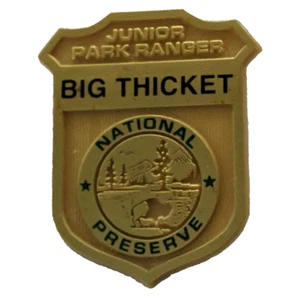 Big Thicket National Preserve Badge Junior Park Ranger Pin Plastic Jr - Picture 1 of 2