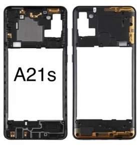 For Samsung Galaxy A21s A217 Replacement Midframe Chassis Black UK Stock - Picture 1 of 1