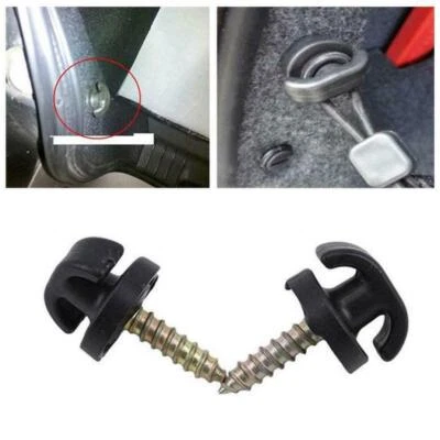 2x Car Rear Trunk Cargo Net Tie Down Hook Clip Ring Loop Hanging Car Accessories - image 1 of 4