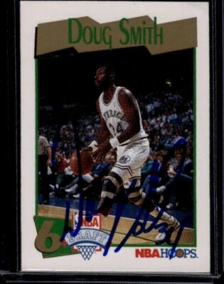 1991-92 Hoops #551 Autographed Doug Smith Trading Card - Image 1 of 2