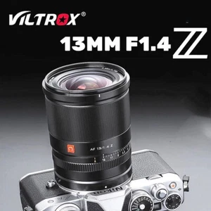 VILTROX 13mm F1.4 Ultra Wide Angle Auto Focus Lens for Nikon Z mount Camera ZFC - Imagen 1 de 8