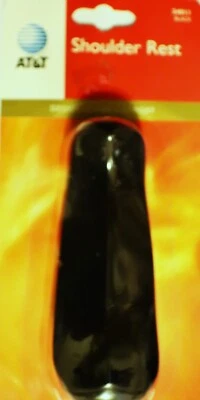 AT&T Black Shoulder Rest For Telephone 24011 (New In Package) - Image 1 of 3