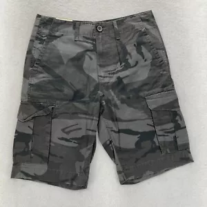 Sonoma Ripstop Camouflage Cargo Shorts Mens 30 Gray Outdoors Travel Hiking NWT - Picture 1 of 9