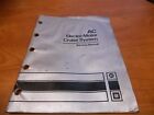 1987 Ac Electro-Motor Cruise System Service Manual Jul5183 Ds936