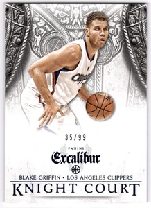 2014-15 Panini Excalibur #18 Blake Griffin Knight Court Blue #/99 - Picture 1 of 2