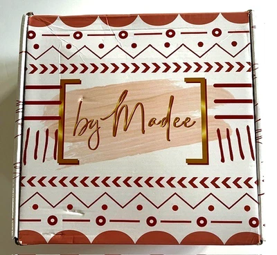 Juego de fiesta desechable de 150 piezas de peso pesado de Madee oro rosa mariposa Foto 1 de 3